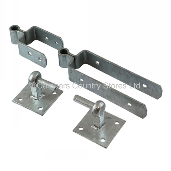 Taurus Double Strap Field Gate Hinge Set Galvanised Cambers Country Store